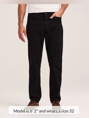 Denver Hayes Men’s 34x34 Stretch 5 Pocket Athletic Chino Pants